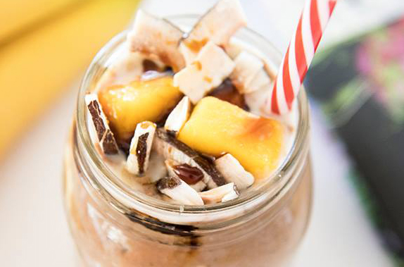 Peanut Butter Coconut Mango Smoothie